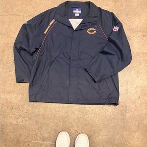 Vintage Reebok Chicago Bears Windbreaker - Size XL